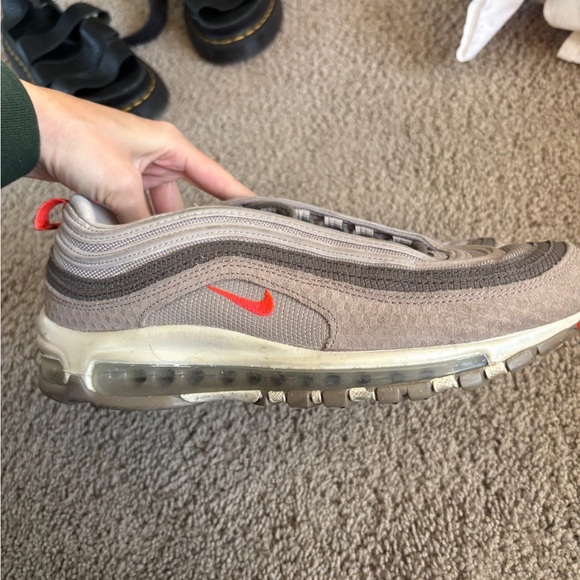 Nike Air Max 97 - Taupe and Orange - Picture 4 of 7
